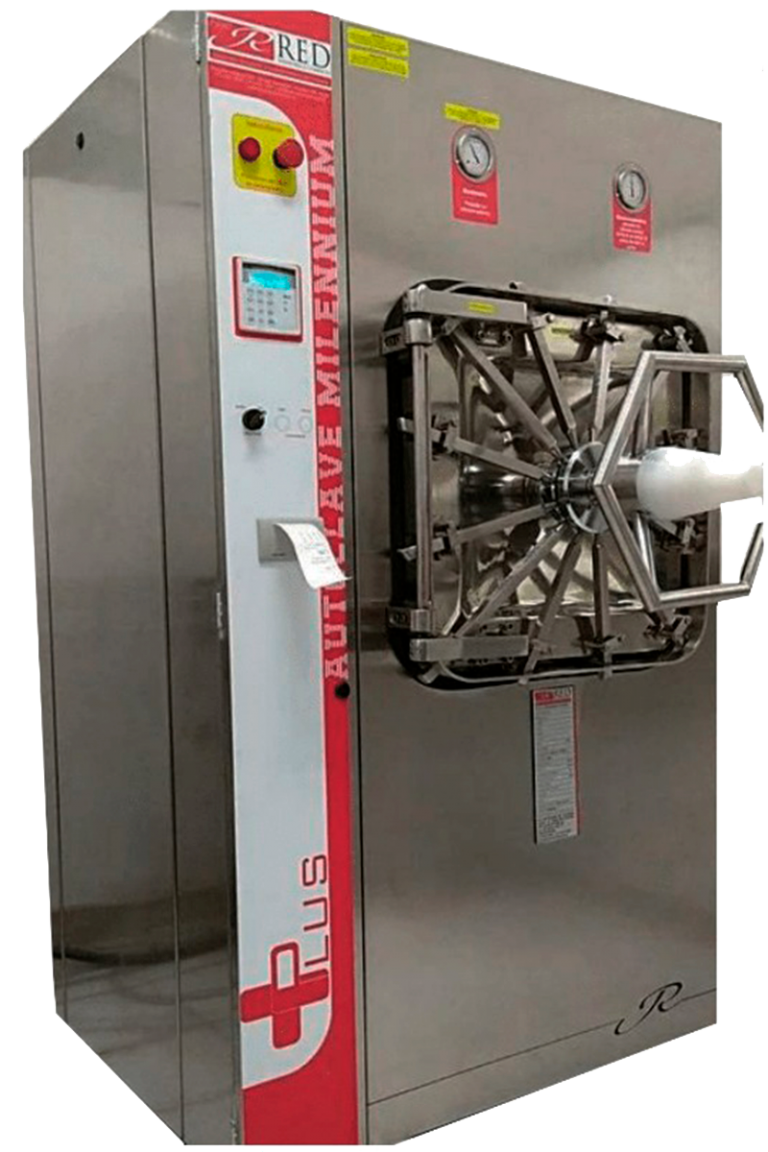 Autoclave horizontal Millenium PLUS – BrasmedTech Hospitalar