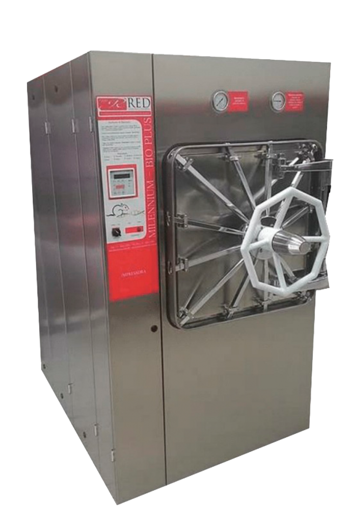 Autoclave horizontal Millenium BIO PLUS Para Biotério BrasmedTech